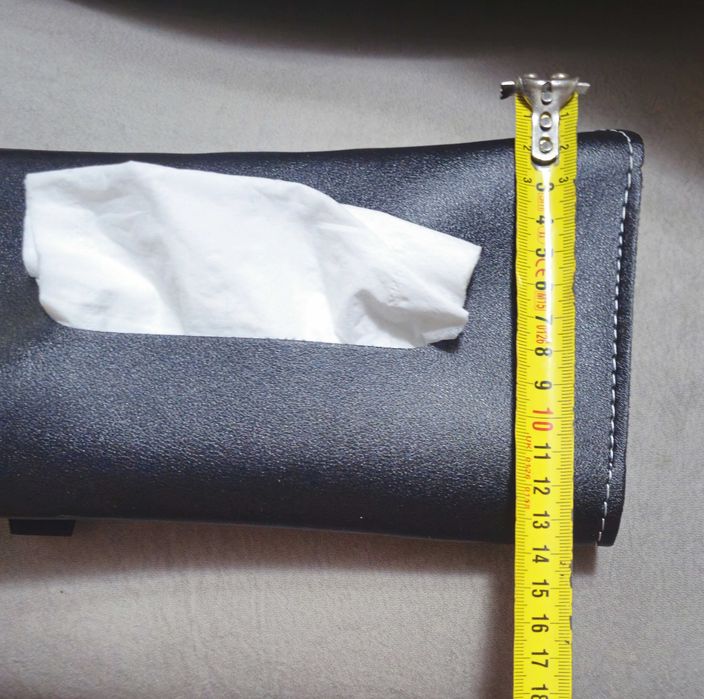 Caixa de lenços de papel para pala carro