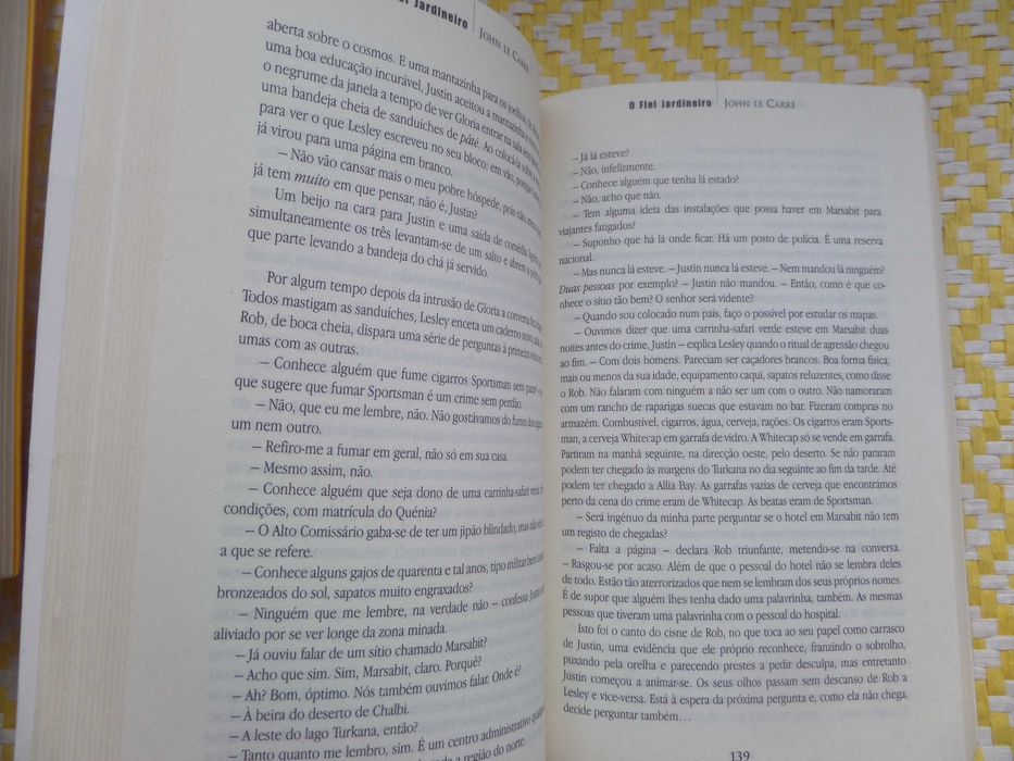 O Fiel Jardineiro
John le Carré