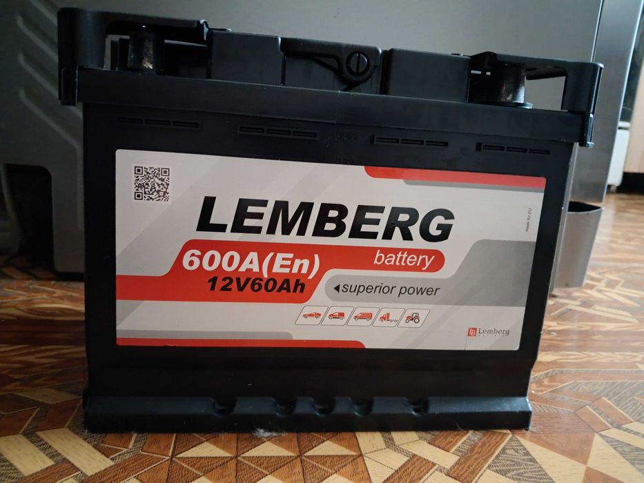 Продам акумулятор Lemberg 60Ah/12V