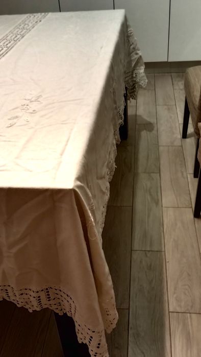 Toalha de linho mesa com panos