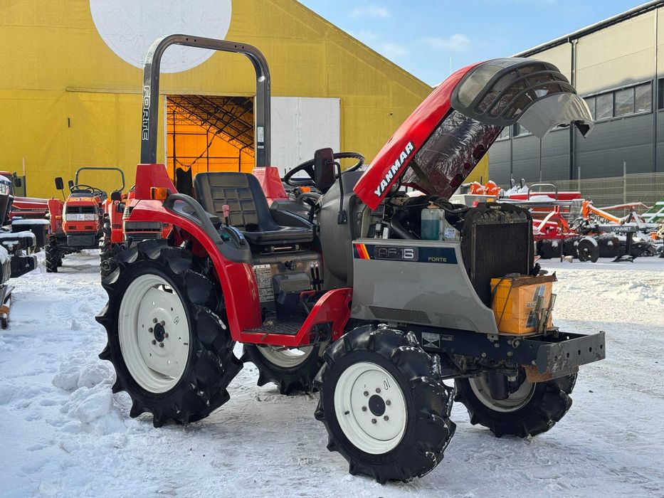 Японський трактор/мінітрактор YANMAR AF-16!16к.с!4х4!+ ФРЕЗА! ВВП!