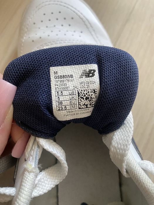 Białe sneakersy New Balance r. 38