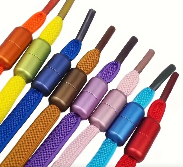 Цена за пару!!! Шнурки эластичные резинки для обуви