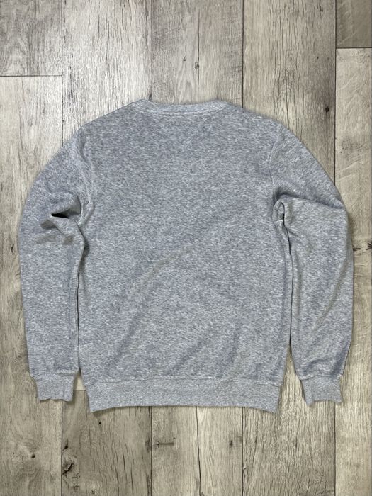 Tommy Hilfiger кофта свитшот S размер с лампасами серая