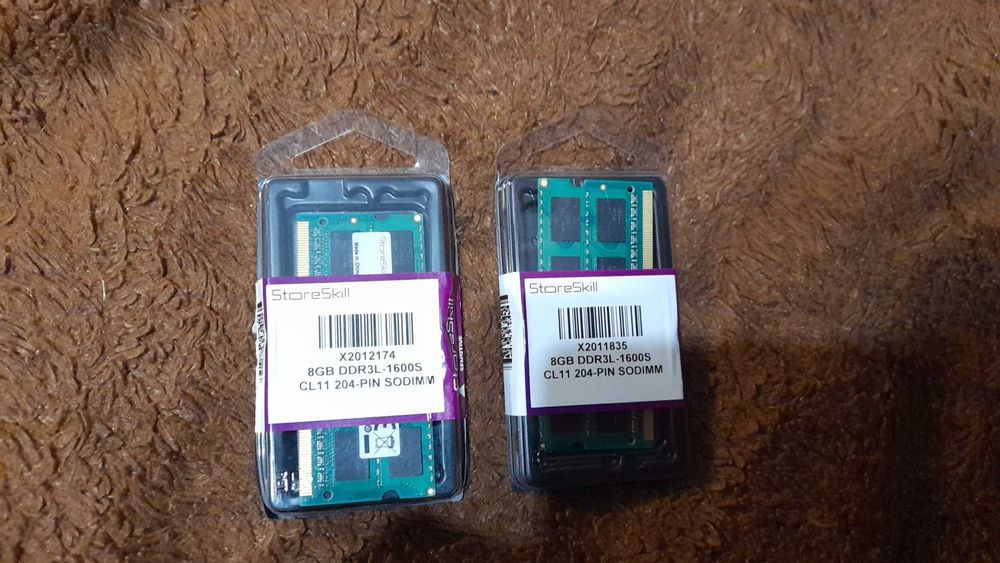 DDR3L 8GB-1600s x2