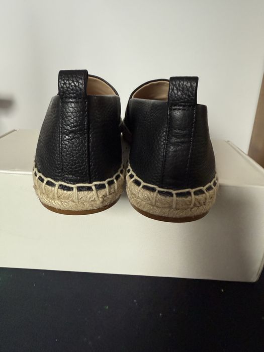 Nowe skórzane espadryle marki Ralph Lauren rozm.37 - 100% oryginał