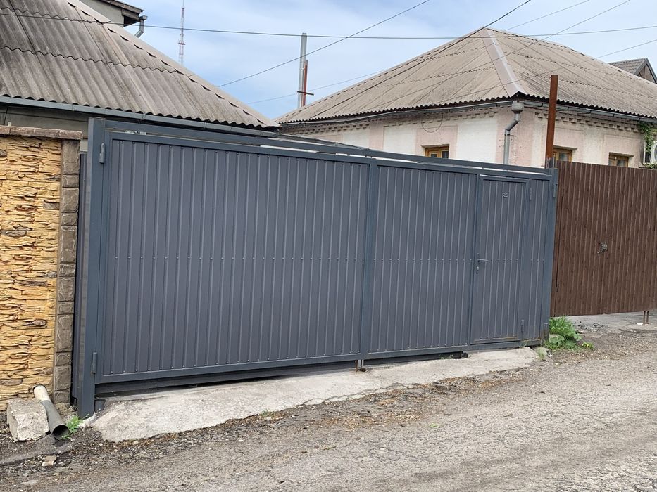 ВОРОТА,ЗАБОРИ калитки металл, профнастил ДВЕРИ МЕТАЛЛИЧЕСКИЕ дом кв.