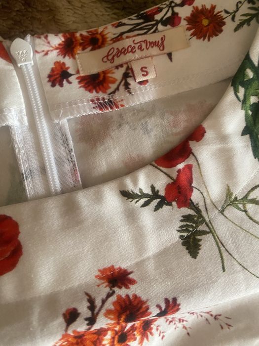Платье Grace a Vous с цветочным принтом Маки