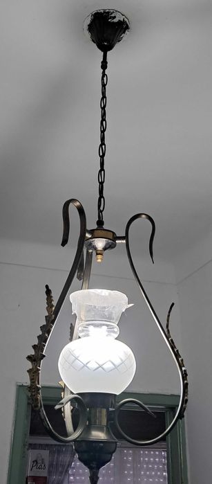 Candeiro Vintage em latão