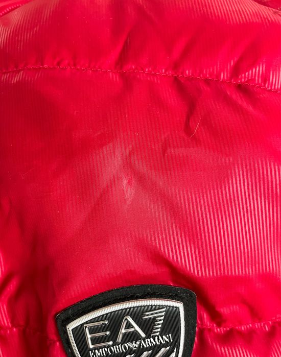 Kamizelka bezrękawnik EA7 Emporio Armani czerwona XL