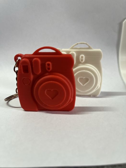 Porta chaves - estilo camera - compartimento foto