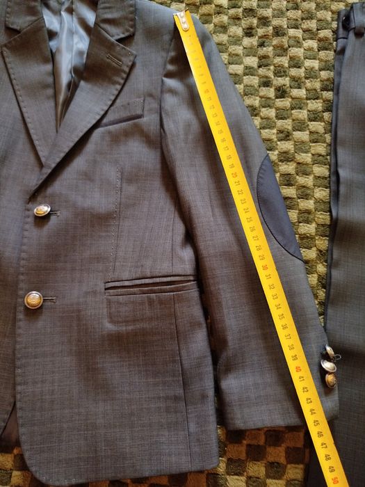 Костюм шкільний для першокласника, піджак, брюки, штани