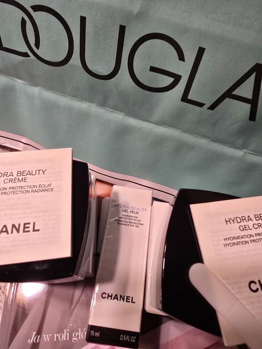 Trzy kremy intensywnie nawilżające Chanel Hydra Beauty