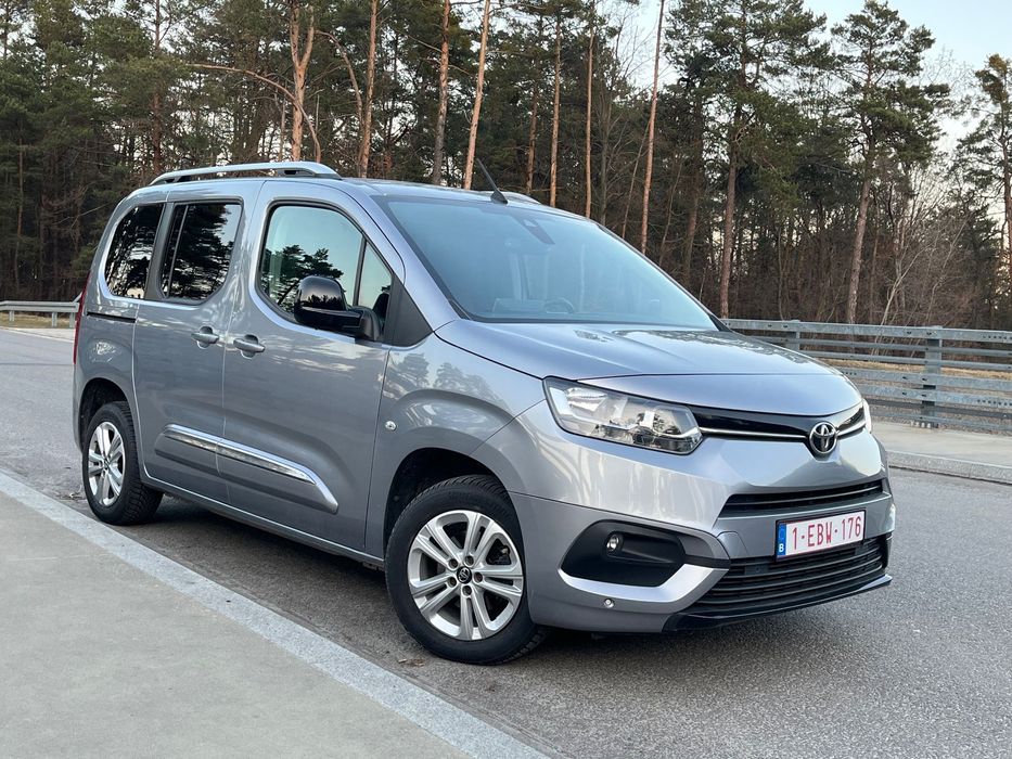 Toyota Proace City Verso Bogate wyposażenie, oszczędny silnik, kamera cofania, fv23% berlingo