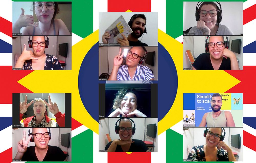 Inglês particular. Do seu jeito. 100% Online.