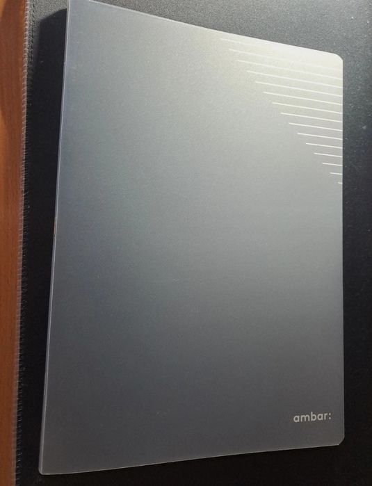 Caderno A4 pautado