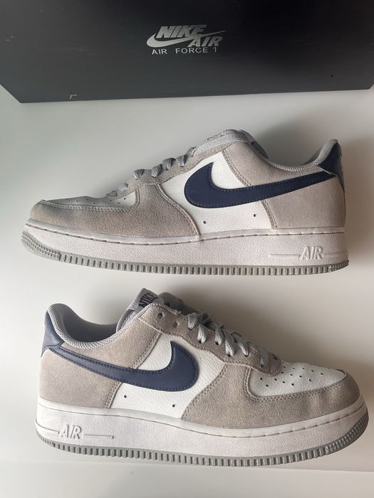 Nike Air Force 1 ‘07 Low Cinza/Azul