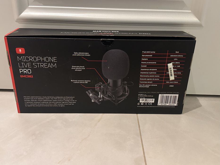 Mikrofon MAD DOG Pro GMC302