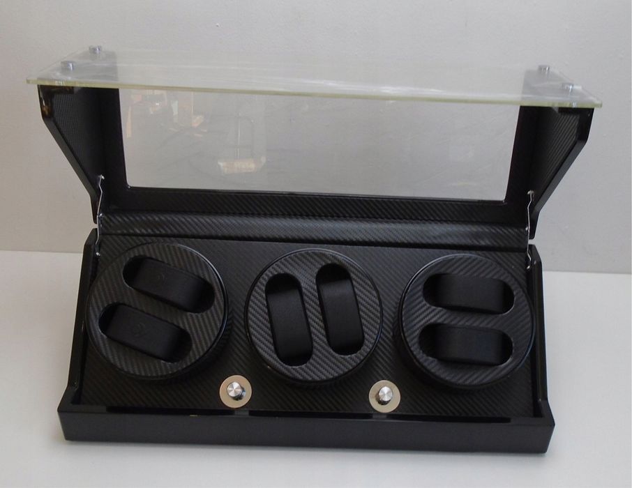 Rotomat Klarstein CA3PM na 6 zegarków Optyka karbonowa TPW-CA3PB