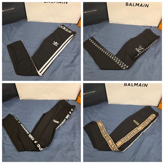 Leginsy damskie Louis vuitton lv karl burberry premium