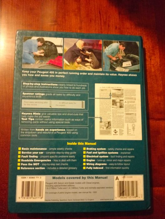 Haynes - Peugeot 406 diesel (manual técnico)