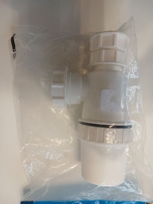 Сифон під мийку (FloPlast) 76/32 mm, новий,(Англія), йоршик для унітаз