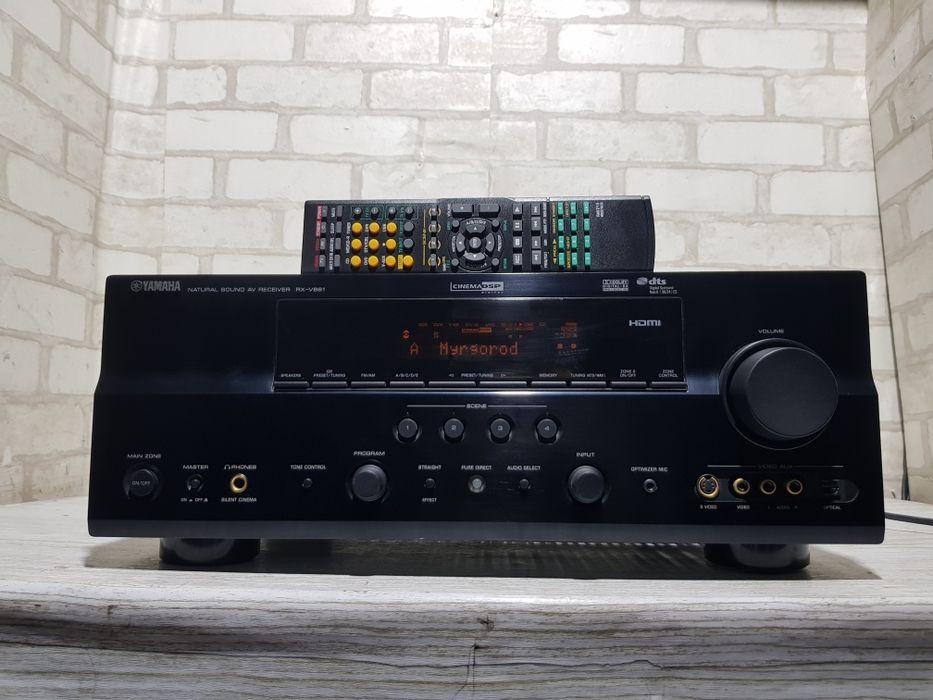 7.1 AV ресивер YAMAHA RX-V661,*7x170 Вт, HDMI, б/у з Німеччини