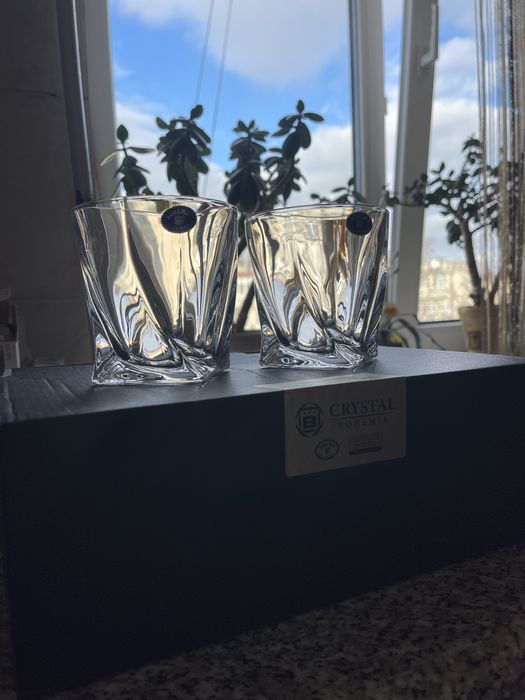 Стакани, келихи, фужери для віскі виробництва Чехіі