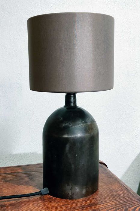 Lampa stołowa - butla nurkowa