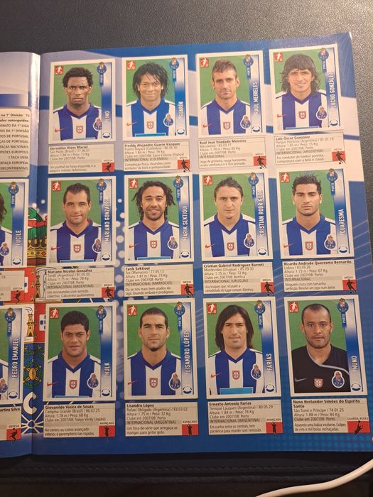 Caderneta Futebol 2008-09...completa.