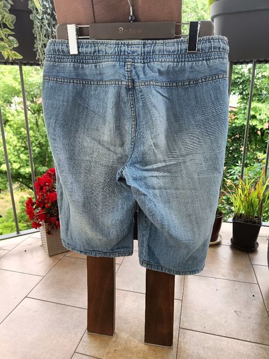 Krótkie spodenki jeansowe c&a rozm. 176