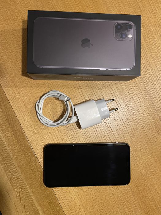 iPhone 11 pro Max 256 gb czarny super stan komplet polska dystrybucja