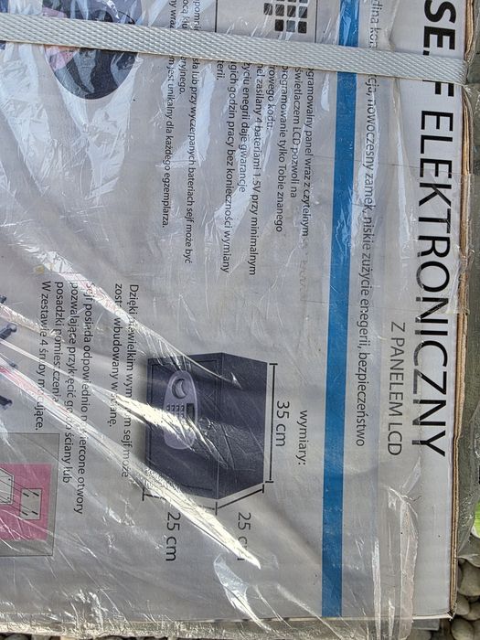 Nowy sejf elektroniczny