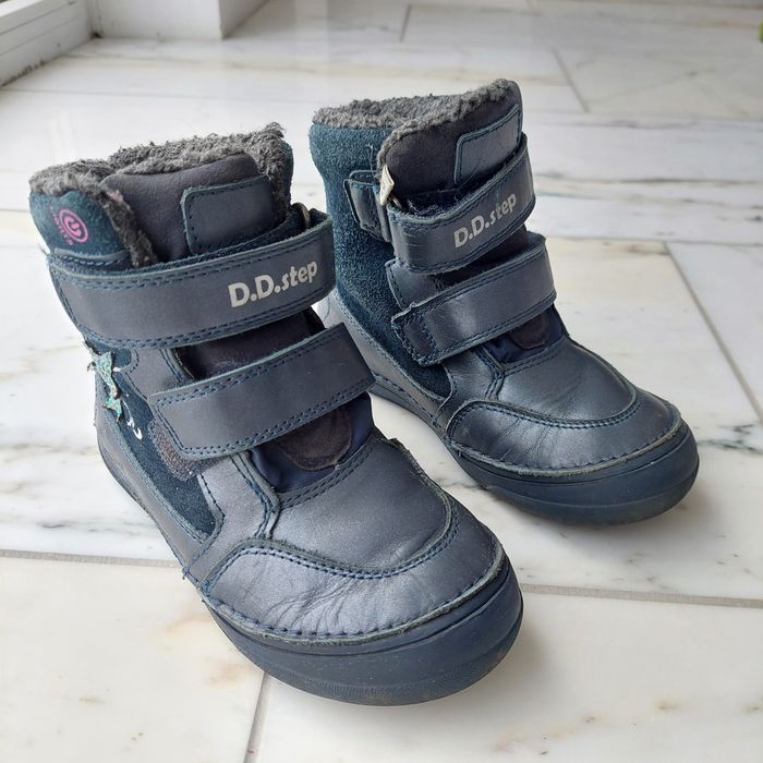 Buty 28 ocieplane zimowe śniegowce d.d.step barefood