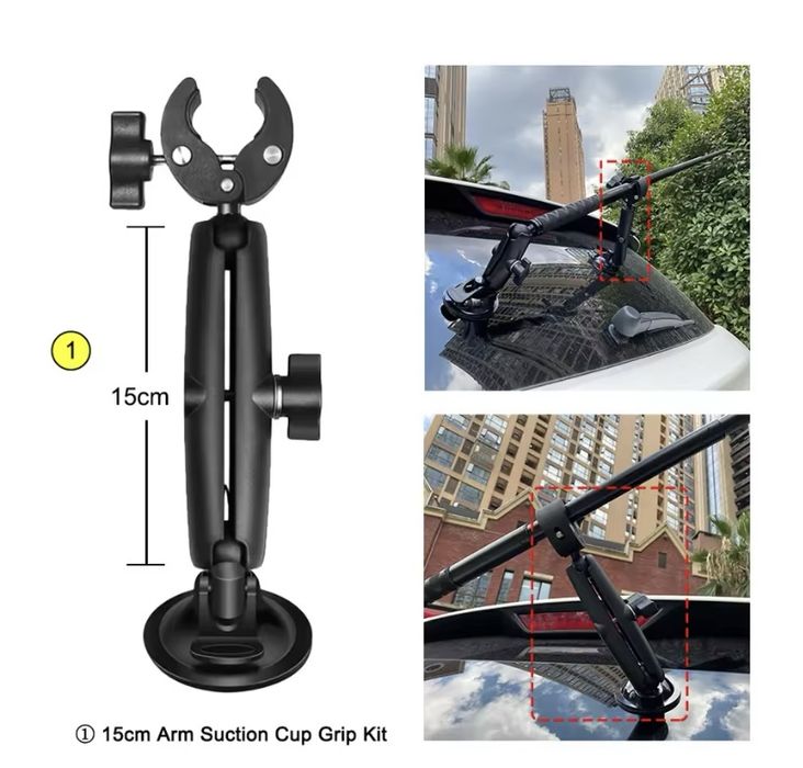 Монопод телескопічний insta 360 для дрифту селфі тримач для авто 2м