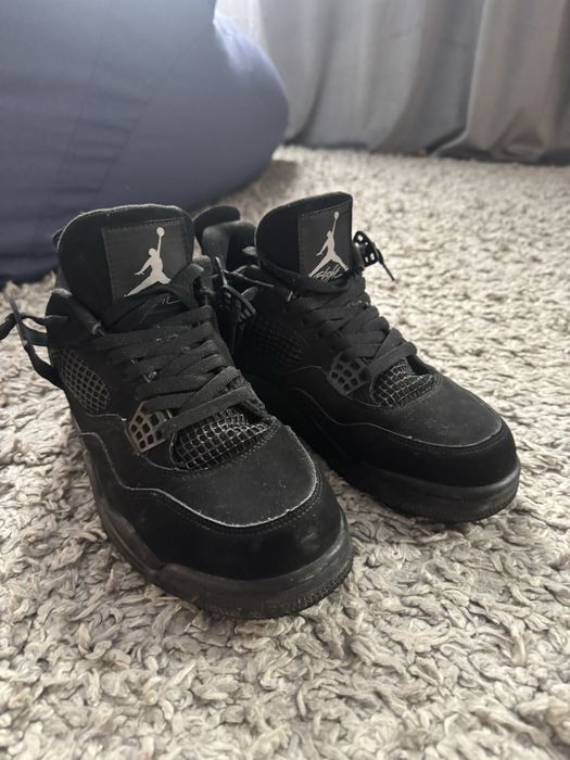 Кросівки Jordan 4 black cat original