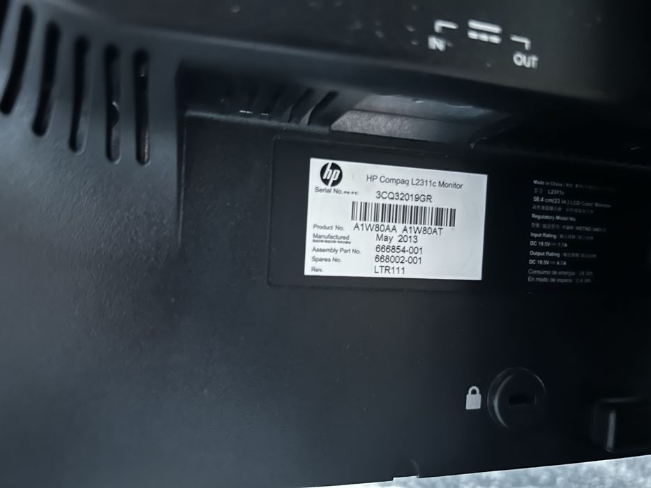 Monitor Hp Compaq L2311c