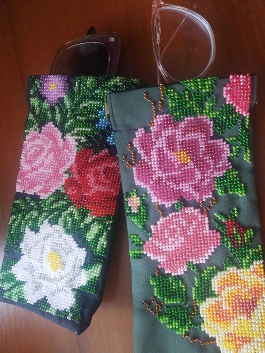 Чохол для окулярів телефону, новий, бісер