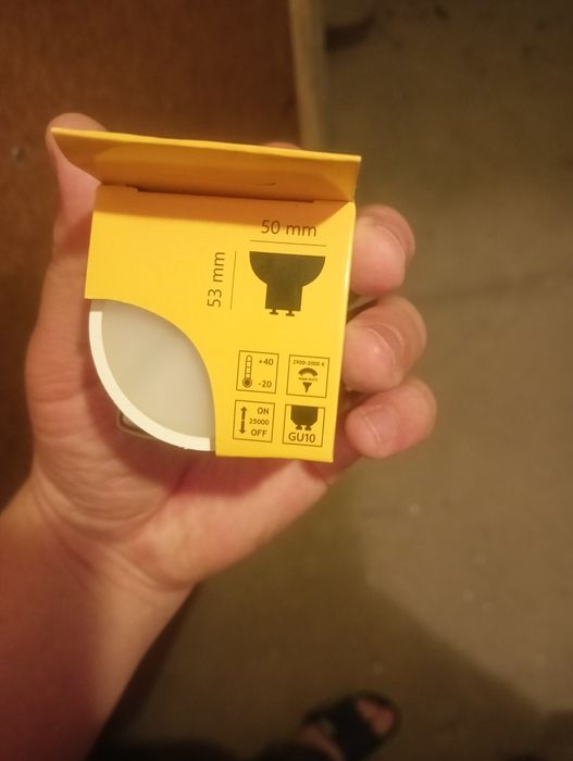 Żarówka GU10 LED 6 sztuk tanio nowe