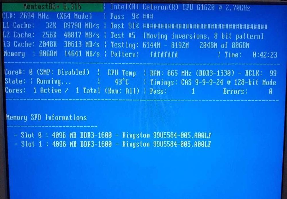 Продам оперативну пам'ять для ПК Kingston DDR3 1600 MHz 4 gb
