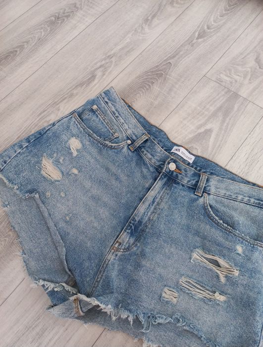 Dżinsowe szorty zara rozmiar XXL 44