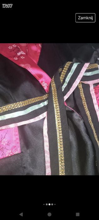 Szlafrok japoński dwustronny uniwersalny