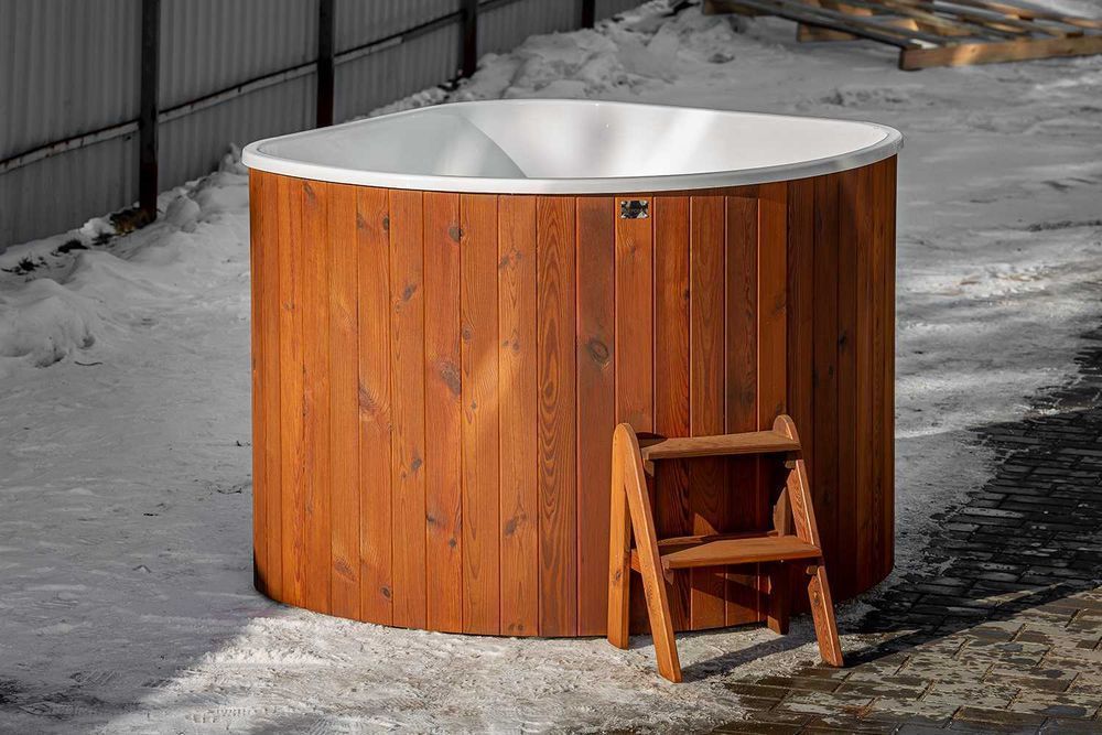 Balia narożna 2osobowa Polar SPA, beczka do schładzania - Nowa