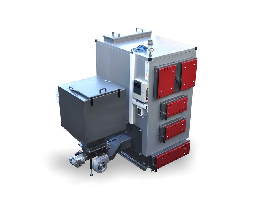 Kocioł 100KW PIEC z podajnikiem na Ekogroszek 5 klasa ECODESIGN