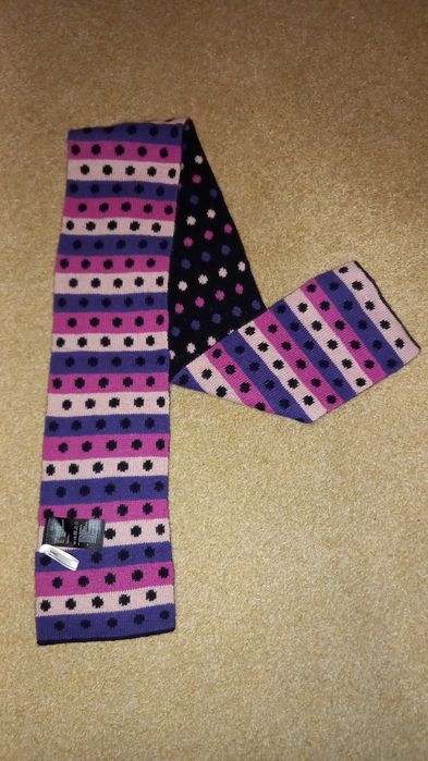 Szalik H&M 40% wełna 10 % angora 15/128 cm