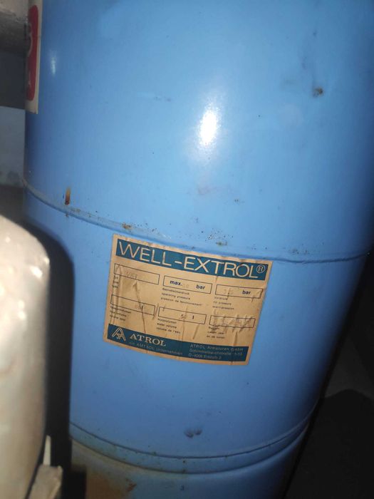 Grupo de pressão – 2 bombas + vaso de expansão + quadro elétrico