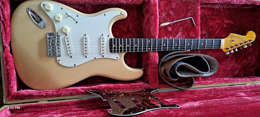 Gitara stratocaster leworęczny golden era 1959