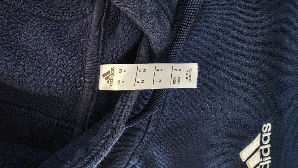 Adidas bluza męska ciepła M