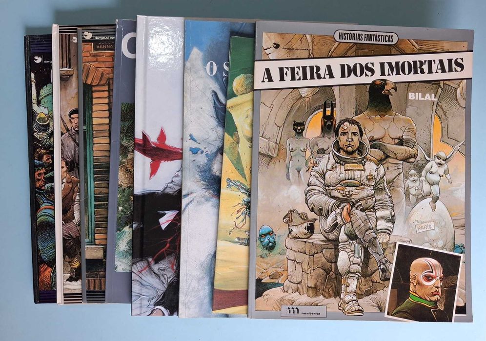 ENKI BILAL - Lote de álbuns BD, edições portuguesas e francesas.