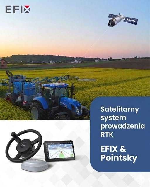 Nawigacja rolnicza EFIX eSTEER20 MAX ISOBUS Tc Sc Geo !!PROMOCJA!!